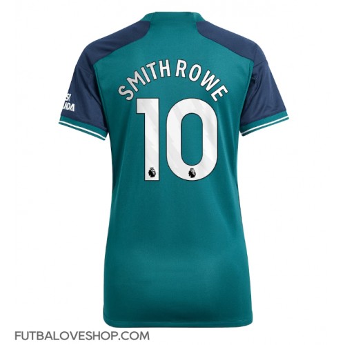 Dres Arsenal Emile Smith Rowe #10 Tretina pre Ženy 2023-24 Krátky Rukáv